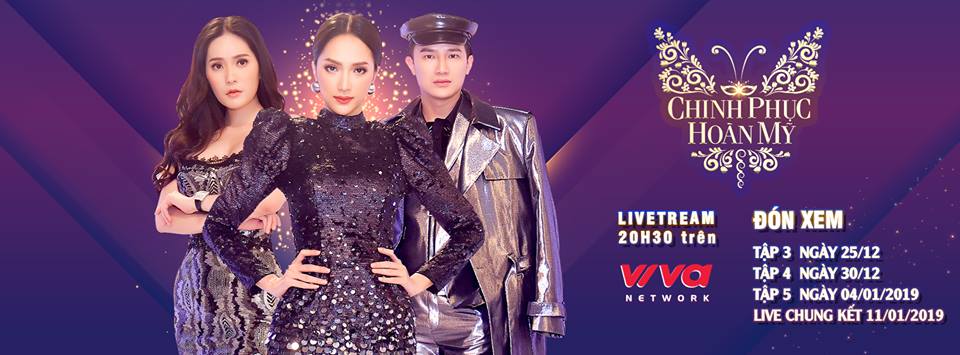 Lịch chiếu, lịch phát sóng gameshow Chinh Phục Hoàn Mỹ The Tiffany Vietnam 2018